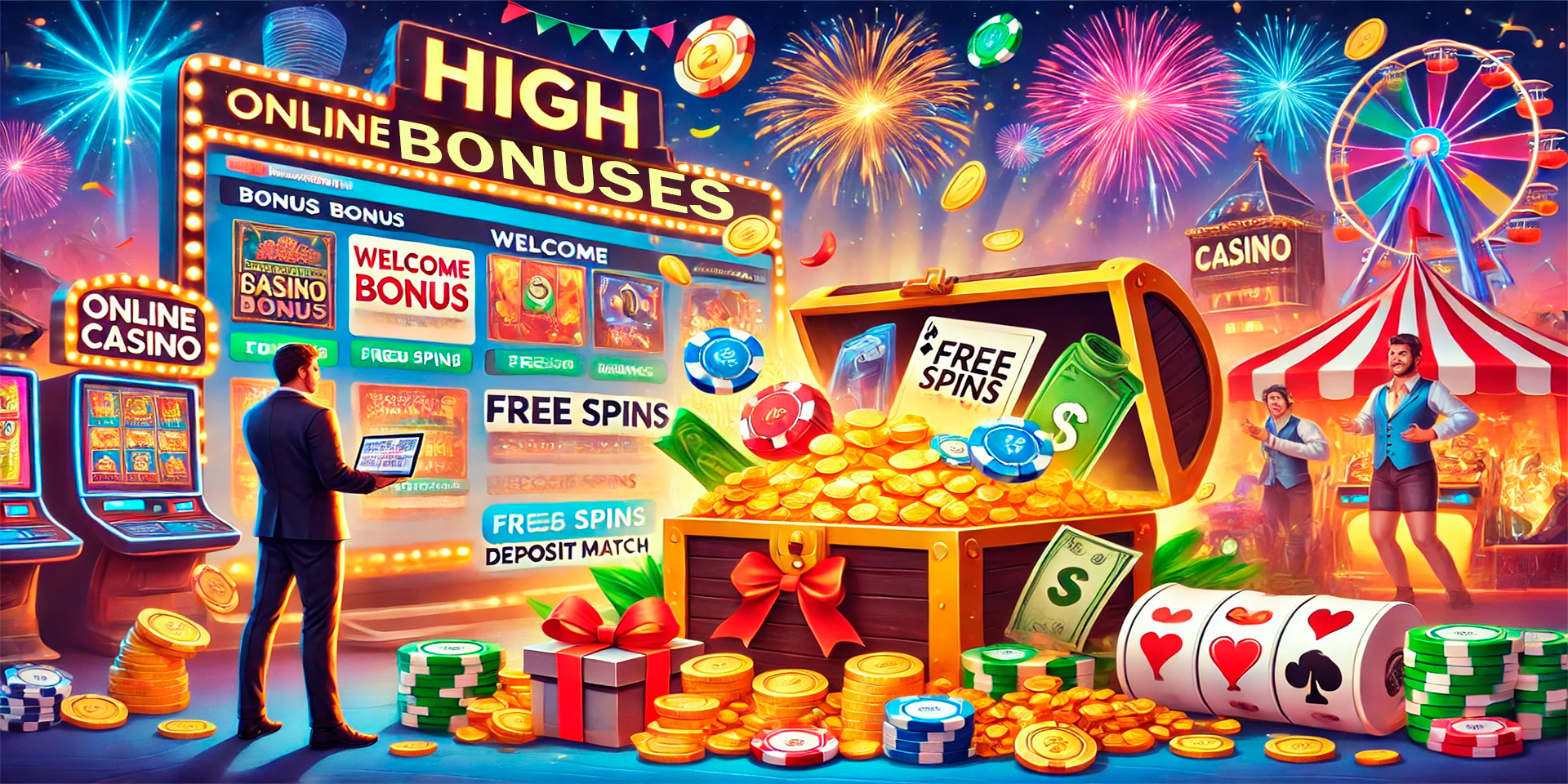 Online Casinos with High Bonus