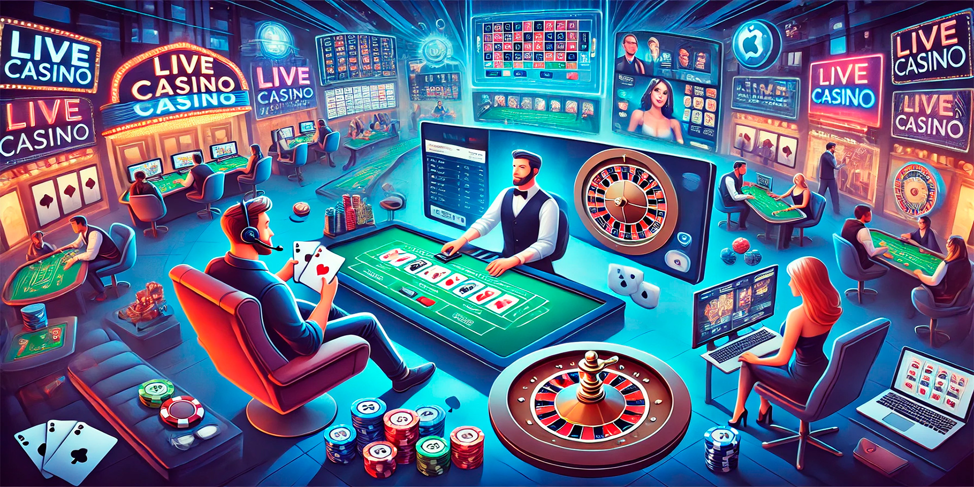 Casinos with live dealers