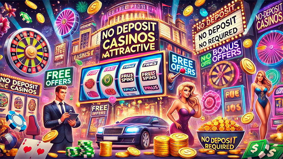 no deposit casinos attractive